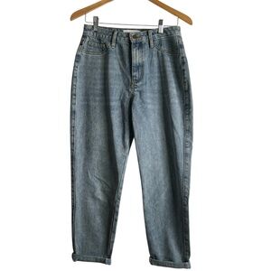 Fashion Nova Light Wash Relaxed Fit Blue Jeans